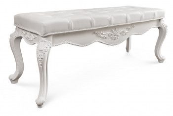 Банкетка Мишель белый матовый