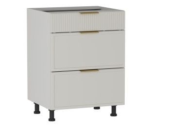 Стол с ящиками СЯ-60 (140/284), Берта (600*528*820) Светлый Мокко, 22927