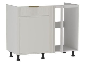 Стол под мойку угловой СМУ-110, Берта (1000*554*820) Светлый Мокко, 22922