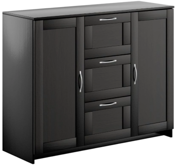 BRIMNES / СИРИУС тумба ИКЕА / IKEA 2 двери и 3 ящика 117х95 Дуб Венге