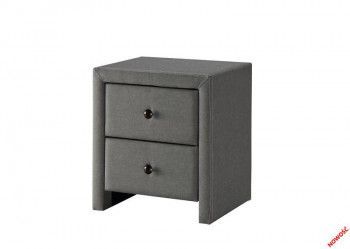 Тумба прикроватная Halmar PRIMA-2 (серый)