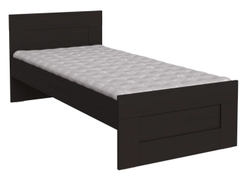 БРИМНЭС / СИРИУС кровать одинарная ИКЕА / IKEA 90х200 Дуб Венге