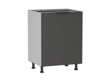 Стол С-60, Ватель (600*523*820) Экокожа Серый, 23305