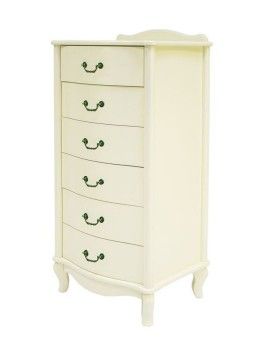Комод Джульетта узкий 6 ящ. (дуб шампань)