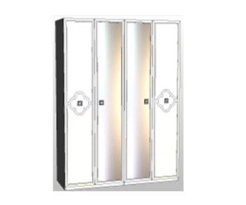 Шкаф Фелисия 4-дверный мокко