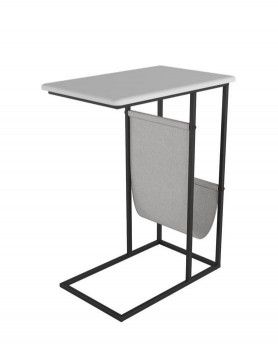 Стол журнальный БАЛИ (белый)