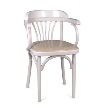 Стул Михаэль мягкий (слоновая кость, экокожа бежевая)