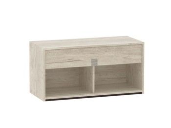 Тумба 900 ПМ-6 низкая, Мале (900*384*444) Дуб галифакс белый, 50505