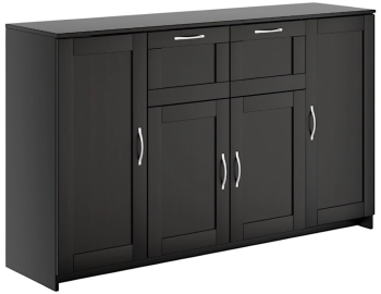 БРИМНЭС / СИРИУС тумба ИКЕА / IKEA 4 двери и 2 ящика 156х95 Дуб Венге