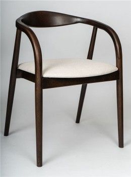 Полукресло венское Diona (темный орех/ткань Тесла 01)