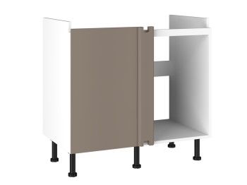 Стол под мойку угловой СМУ-100, Виста (900*534*870) Мокко, 25503