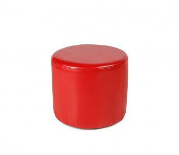 Пуф круглый ПФ-5 (Красный)