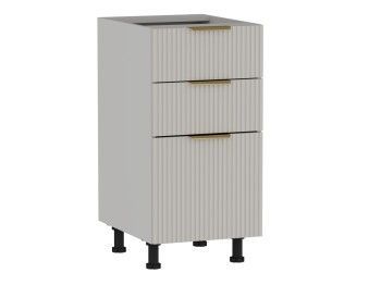 Стол с ящиками СЯ-40 (176/356), Монза (400*523*820) Экокожа Бежевый, 23116