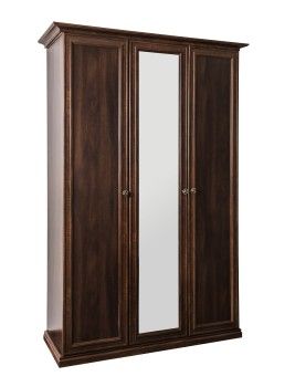 Шкаф Афина 3-дверный (2+1) с зеркалом караваджо