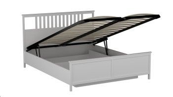 Кровать 1600 NEW с подъемным механизмом, Фрея (1700*2092*1104) Белый
