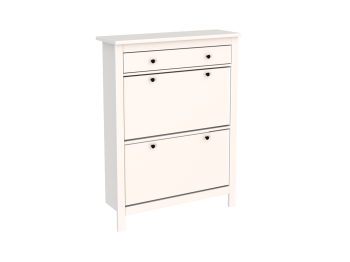 САГА тумба для обуви 92х122 белая