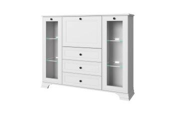 Лобня - Тумба Тиффани 2V1D3S белый