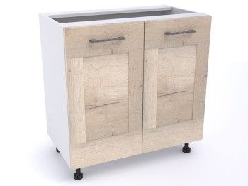 Стол С-80, Дублин (800*470*820) Дуб галифакс белый, 21607