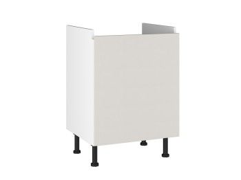 Стол под мойку СМ-60, Виста (600*520*870) Экокожа Белый, 26210