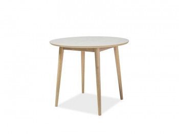 Стол обеденный Signal NELSON 90 (дуб медовый)