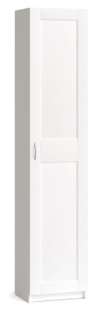 Шкаф МАКС однодверный узкий, ДСП, цвет белый