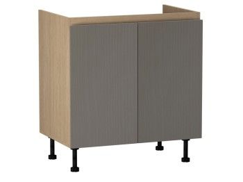 Стол под мойку СМ-80, Женева (800*520*870) Дуб Палермо/Серый камень , 22015