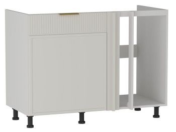 Стол под мойку угловой СМУ-120, Берта (1100*554*820) Светлый Мокко, 22923