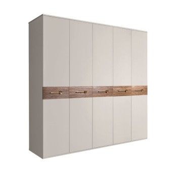 Шкаф 5-ти дв. Bogemia Wood Wo (Шелк/Золото) БМШ2/5(Wo)