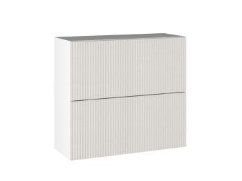 Шкаф ШГ-80СМГ, Виста (800*316*720) Экокожа Белый, 26249