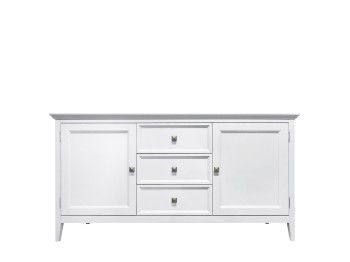 Комод 2 дверки 3 ящика Manhattan (Белый)