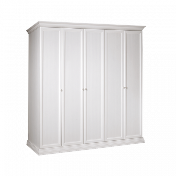 Шкаф 5-и дв. для платья и белья (без зеркала) Амели дуб АМШ2/5