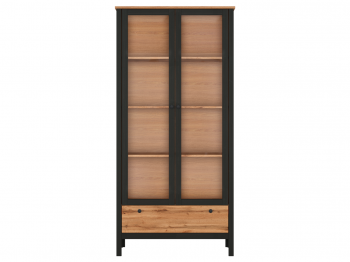 Шкаф-витрина Лофт REG2W1S