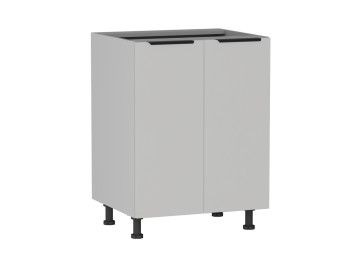 Стол 2-х дверный С-60, Ватель (600*523*820) Экокожа Белый, 23906