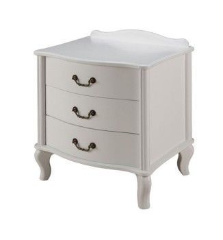 Тумбочка прикроватная Джульетта 3 ящ. (молочный дуб)