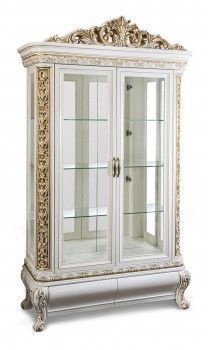 м. Марьина Роща - Витрина Алсу 2-ств белый глянец