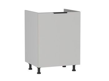 Стол под мойку СМ-60, Ватель (600*520*820) Экокожа Белый, 23909