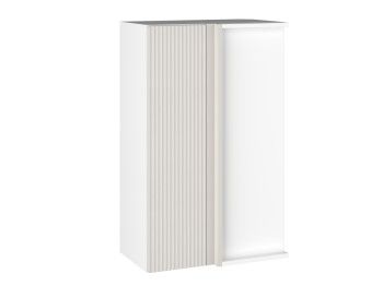 Шкаф 960 ШВП-60 левый, Виста (600*350*960) Экокожа Белый, 26318