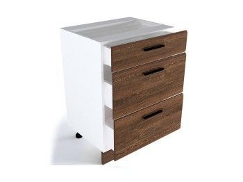 Стол с ящиками СЯ-60, Канзас (600*470*820) Шалле Мореный, 20909