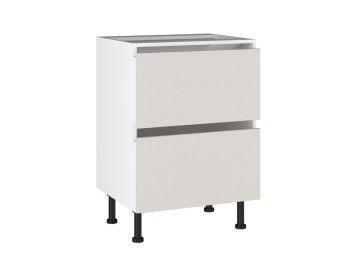 Стол с ящиками СЯ-(2)-60 Start Soft Boyard, Виста (600*523*870) Экокожа Белый, 26214