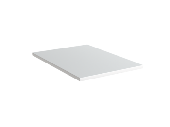 Полка ПЕГАС для шкафа, ДСП, цвет белый