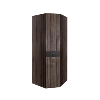 Шкаф угловой Римини СОЛО (Орех империя/Золото) РМШУ2/1(s)