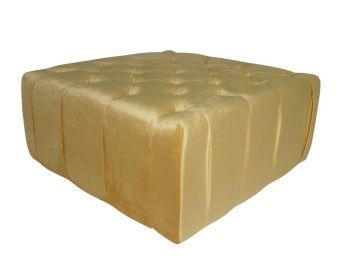 Пуф АУ-12 TOGAS (COL 09) велюр горчичный