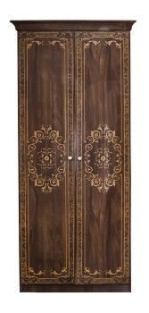 Шкаф Патрисия 2-дверный без зеркал караваджо глянец