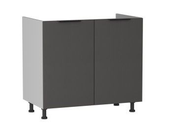 Стол под мойку СМ-90, Ватель (900*520*820) Экокожа Серый, 23312