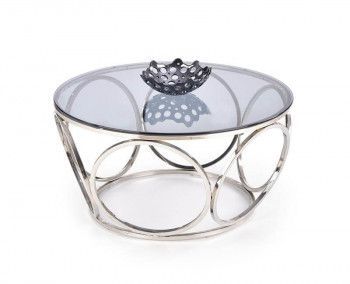 Стол журнальный Halmar VENUS (дымчатый)