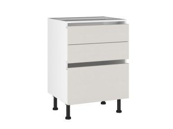 Стол с ящиками СЯ-60 Start Soft Boyard, Виста (600*523*870) Экокожа Белый, 26220