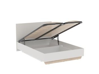 Кровать 1400 с подъемным механизмом, Аврора (1466*2063*1004) Дуб Мария/Кашемир