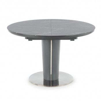 Стол обеденный Halmar RICARDO раскладной (серый мрамор)