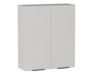 Шкаф 960 2-х дверный ШГ-80, Ватель (800*316*960) Экокожа Белый, 24363