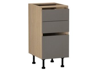 Стол с ящиками СЯ-40, Женева (400*520*870) Дуб Палермо/Серый камень , 22019